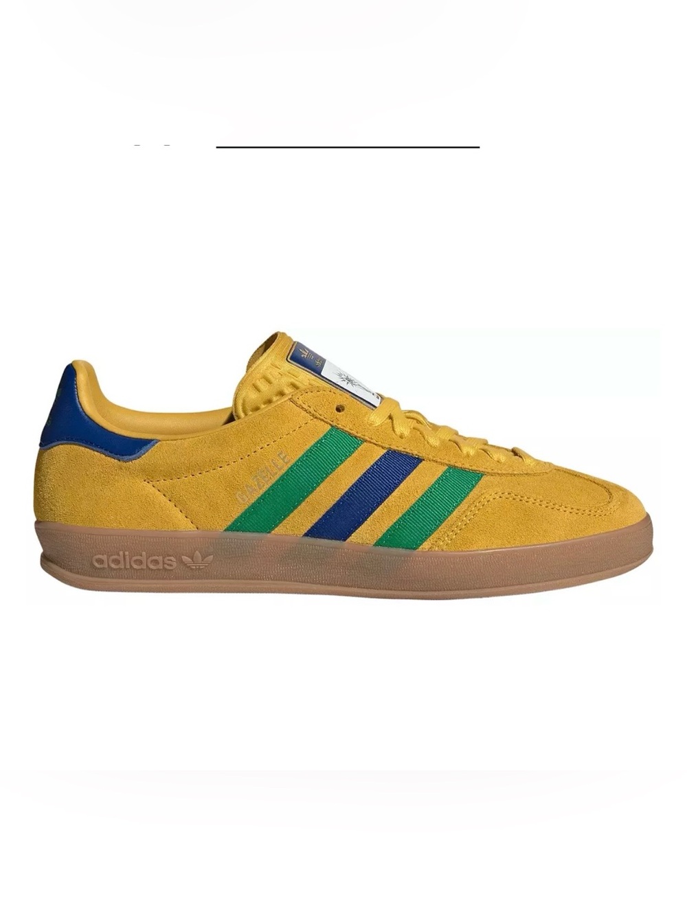 Adidas Men’s 2026 Brazil FIFA World Cup Gazelle Indoor Shoes Size 9.5